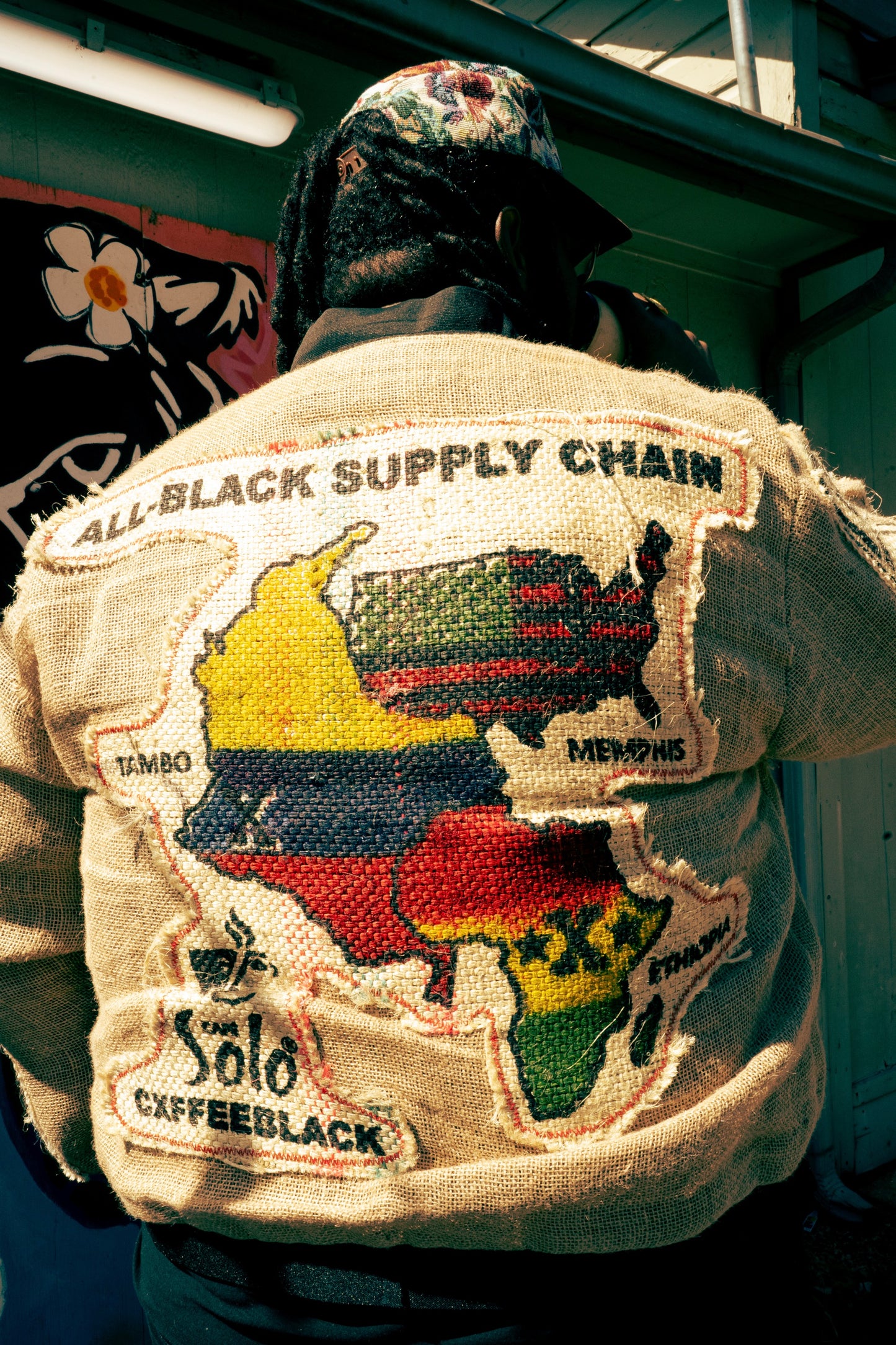 Black Chain Bomber - CXFFEEBLACK Exclusive Auction