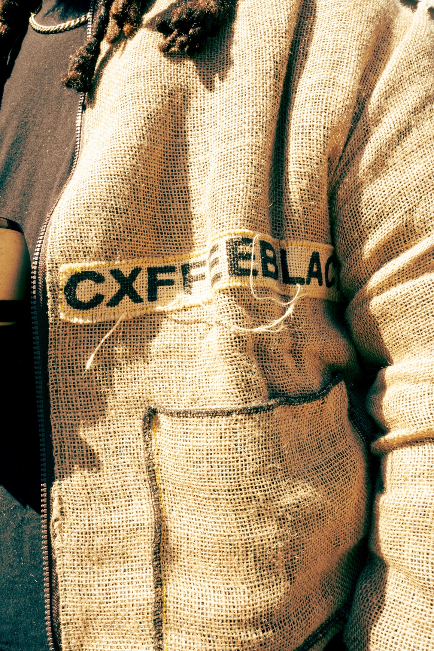 Black Chain Bomber - CXFFEEBLACK Exclusive Auction