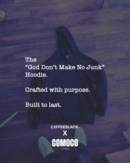 Prototype 001 — Cxffeeblack x Comoco Cotton: The First All-Black Supply Chain Hoodie