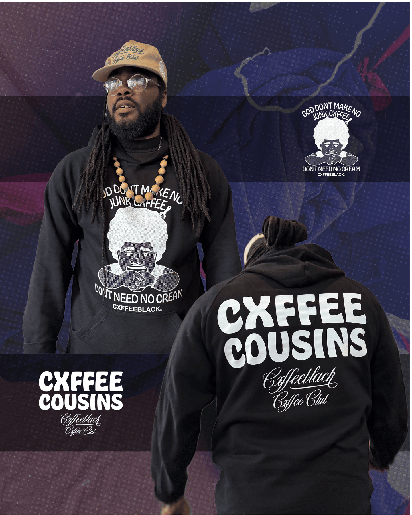 Prototype 001 — Cxffeeblack x Comoco Cotton: The First All-Black Supply Chain Hoodie