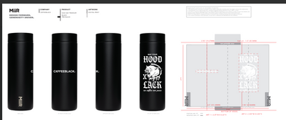 May Your Hood Lack No Coffee Nor Peace MiiR Tumbler