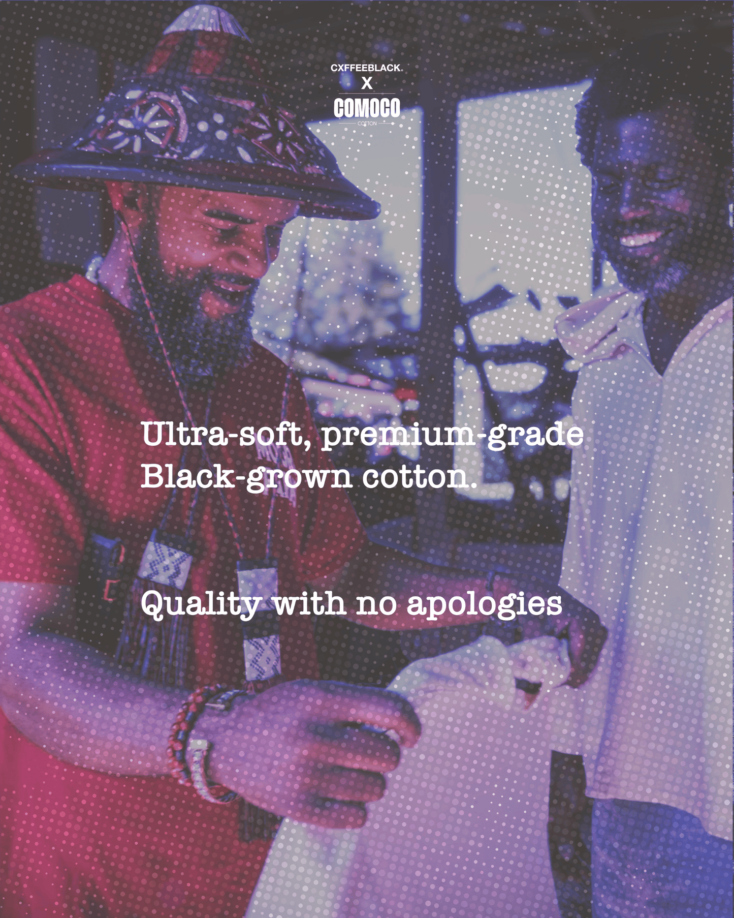 Prototype 001 — Cxffeeblack x Comoco Cotton: The First All-Black Supply Chain Hoodie