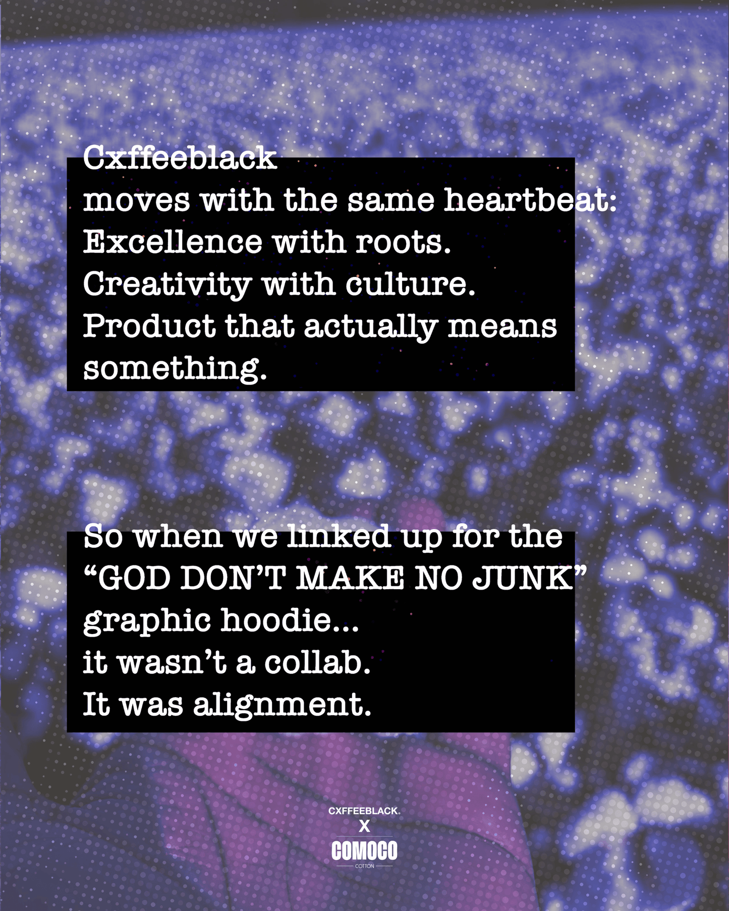 Prototype 001 — Cxffeeblack x Comoco Cotton: The First All-Black Supply Chain Hoodie