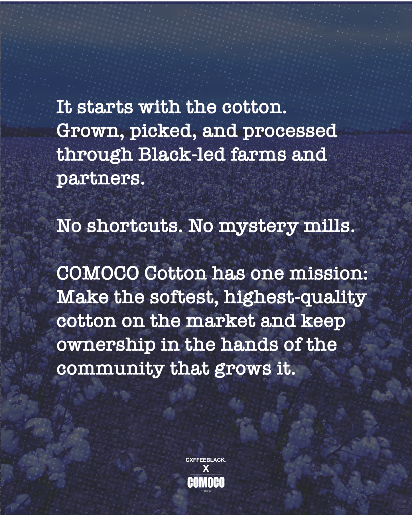 Prototype 001 — Cxffeeblack x Comoco Cotton: The First All-Black Supply Chain Hoodie