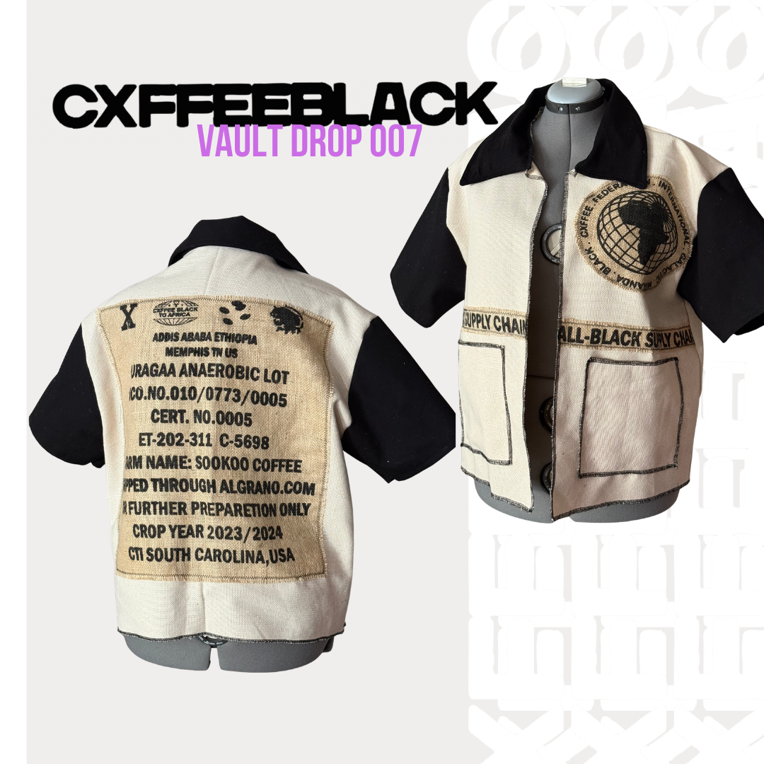 All-Black Supply Chain Jute Work Shirt v2 — The Receipt
