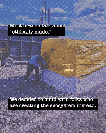 Prototype 001 — Cxffeeblack x Comoco Cotton: The First All-Black Supply Chain Hoodie