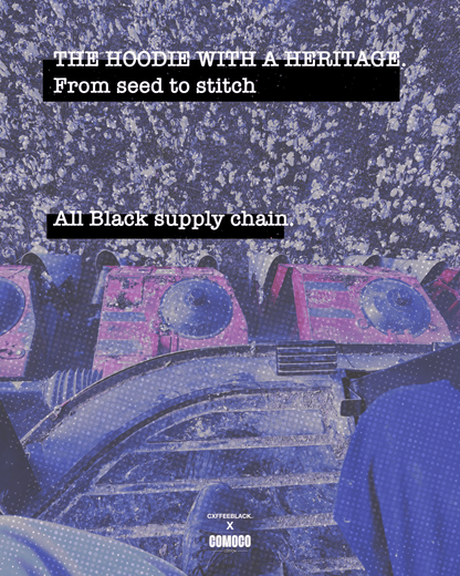 Prototype 001 — Cxffeeblack x Comoco Cotton: The First All-Black Supply Chain Hoodie