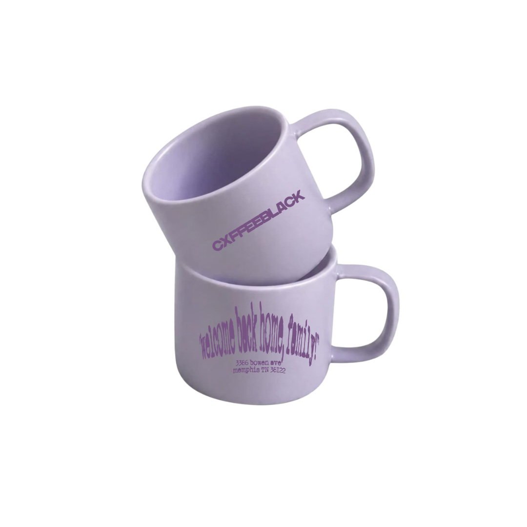 Welcome Back Home Mug — Lilac (Pre-Order)