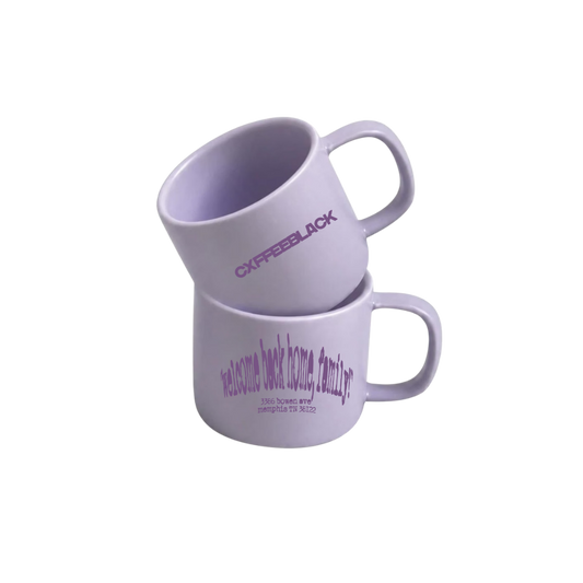 Welcome Back Home Mug — Lilac (Pre-Order)