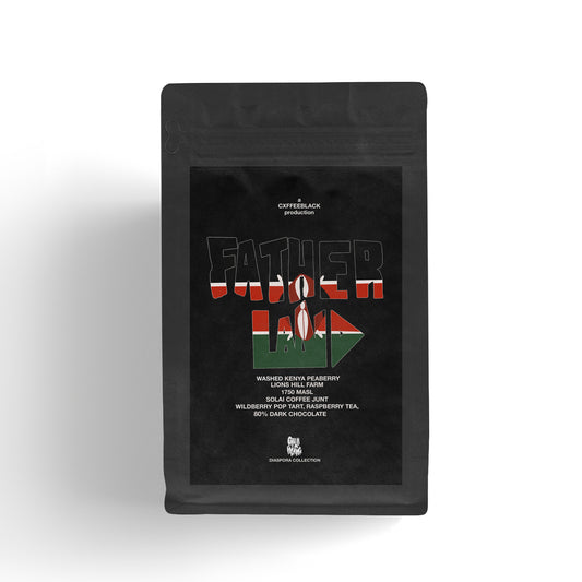 Fatherland: kenyan washed process SL28 x Ruiru 11 x Batian microlot // sourced from our kenyan fam Stephen & Margaret Kuria of Solai Coffee at Liwani Estate, Nakuru.