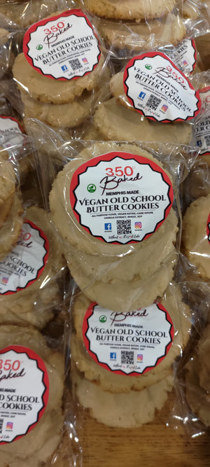 350° Baked Vegan Cookies
