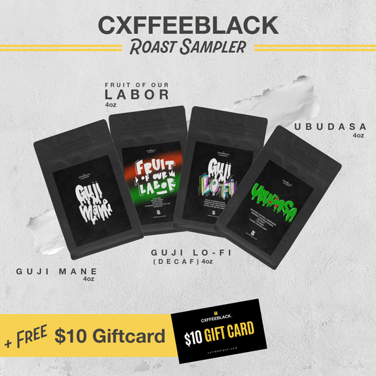 CXFFEEBLACK ROAST SAMPLER