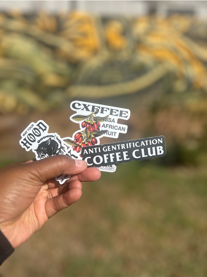 CXFFEE ISSA AFRICAN FRUIT STICKER PACK