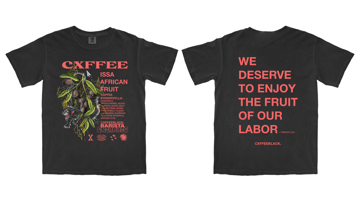 Cxffeeblack Barista Exchange at Program Drop [#3] ( cxffea stenophylla. Issa african fruit. ☕️🍒🌍)