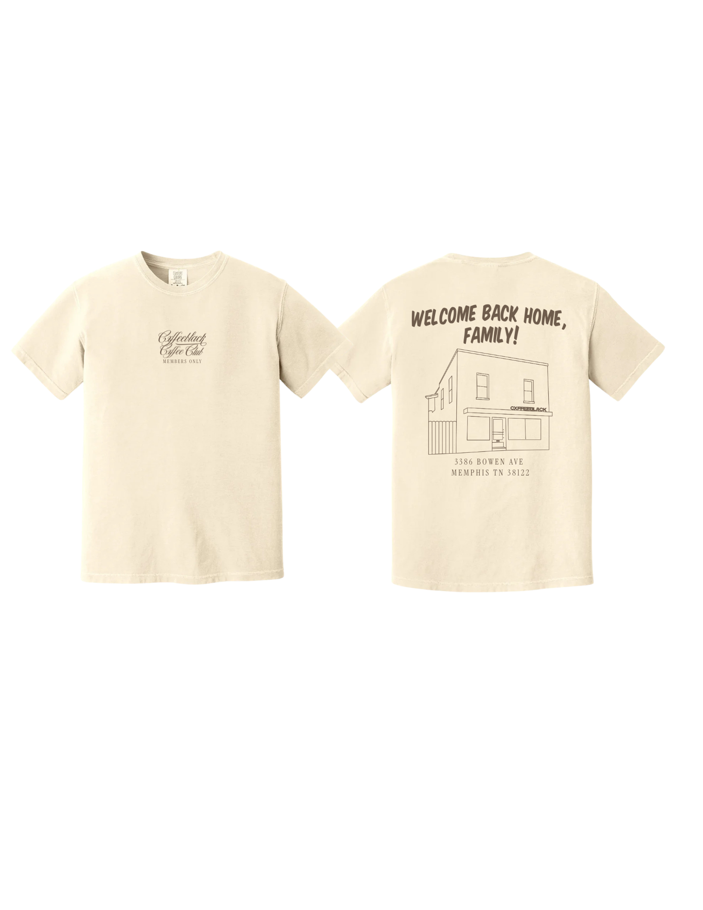 Coffee Black Coffee Club — Limited Edition Tee [DROP #1 PREORDER]
