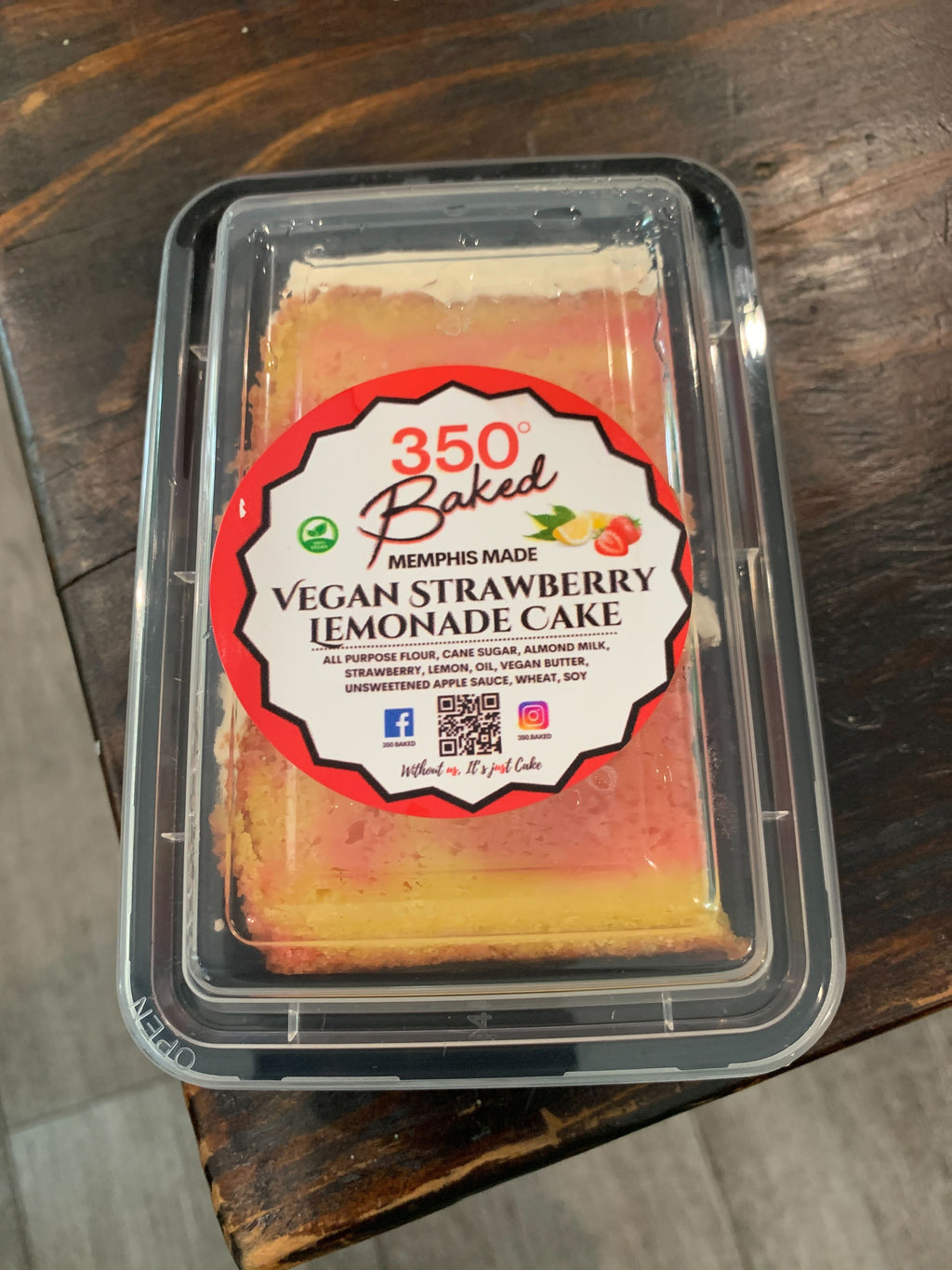 350° Baked Vegan Cakes