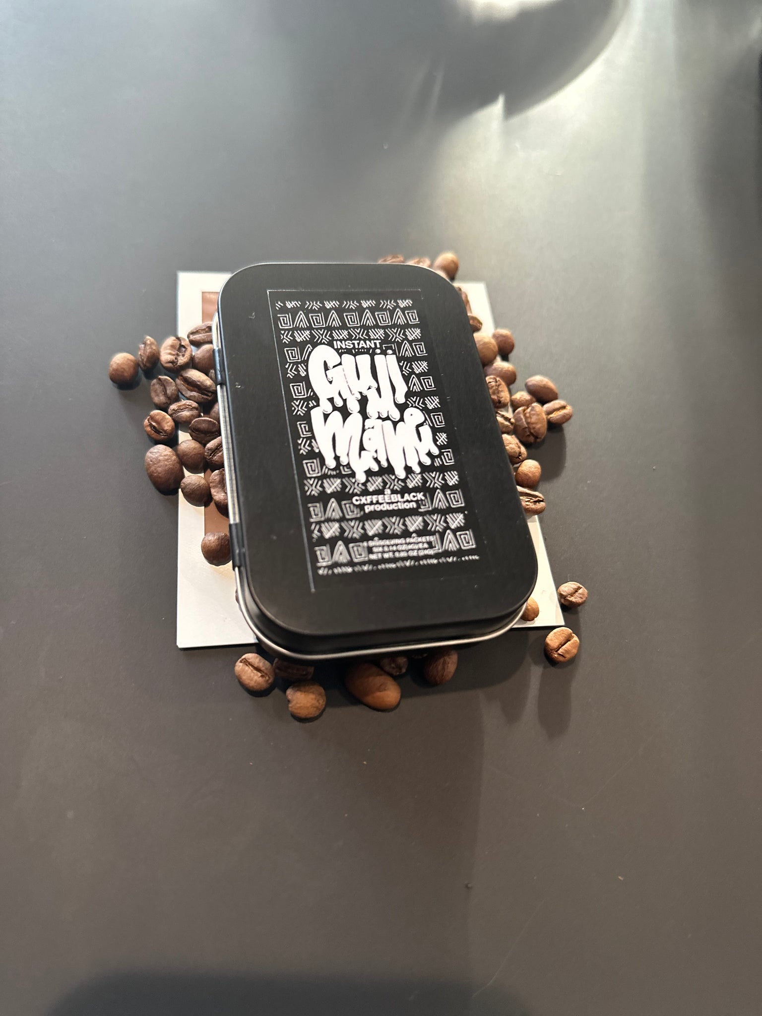 Cxffeeblack Instant Espresso Packs// Guji Mane
