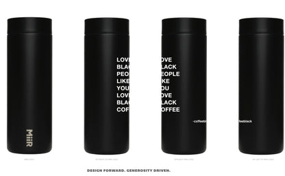 Love Black MiiR Tumbler