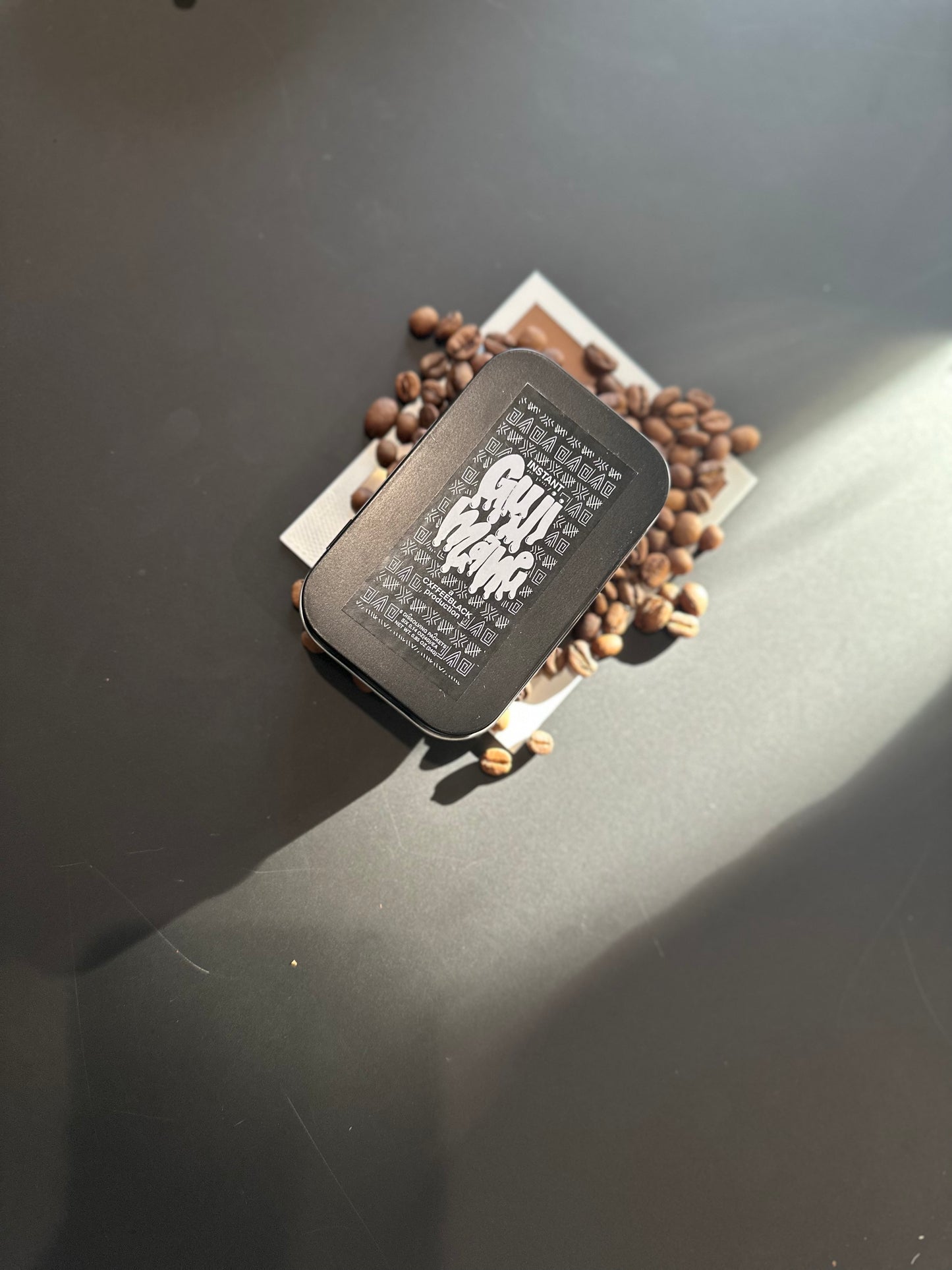 Cxffeeblack Instant Espresso Packs// Guji Mane